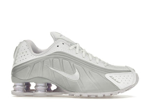 Nike Shox R4 White Metallic Platinum Barely Grape