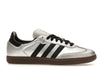 adidas Samba OG Silver Metallic Black Gum (Women's) - Silver Metallic/Core Black/Gum 5 - JI4218 - 01