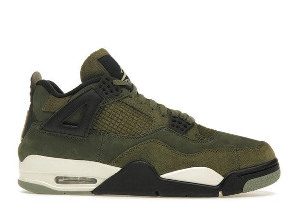 Air Jordan 4 Retro SE Craft Medium Olive - Medium Olive/Pale Vanilla/Khaki/Black/Sail - FB9927-200 - 01