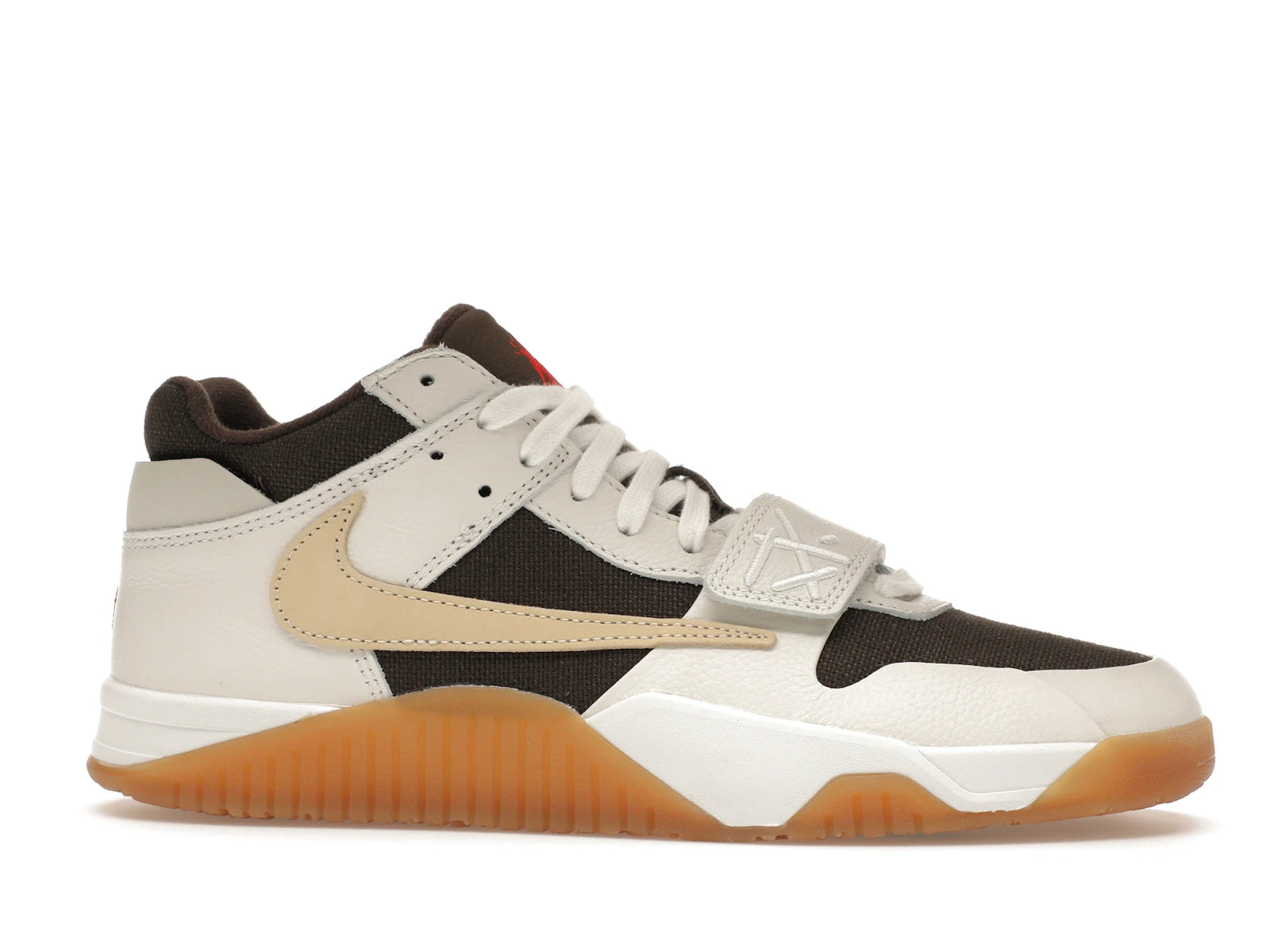 Air Jordan Cut The Check Tr Travis Scott Sail - Sail/Muslin/Dark Mocha - FZ8117-100 - 01