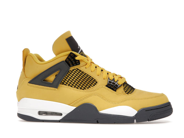 Air Jordan 4 Retro Lightning (2021) - Tour Yellow/White-Dark Blue Grey - CT8527-700 - 01