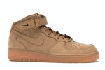 Nike Air Force 1 Mid Flax Outdoor Green - 360°