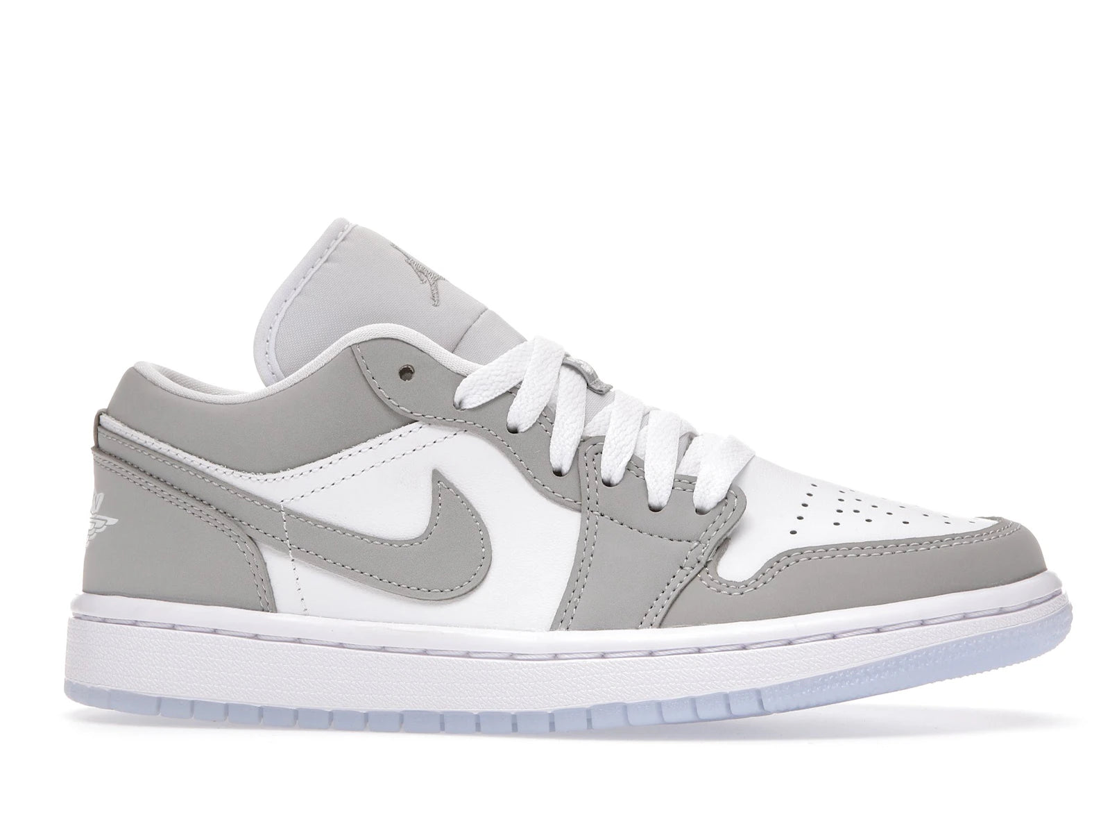 Air Jordan 1 Low Wolf Grey (W) - White/Wolf Grey-Aluminium - DC0774-105 - 01