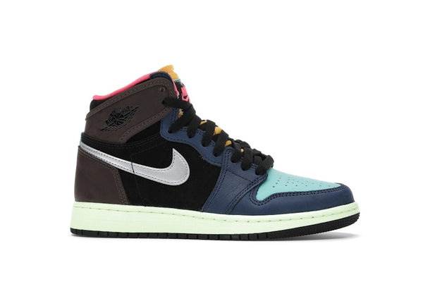 Air Jordan 1 Retro High Bio Hack (GS) - Baroque Brown/Black-Laser Orange-Racer Pink - 575441-201 - 01
