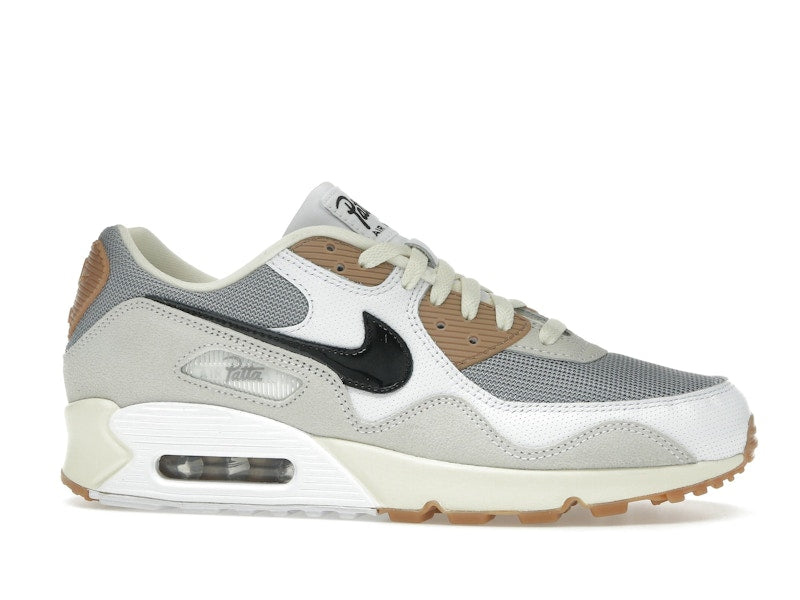 Nike Air Max 90 SP Patta Waves Particle Grey Coconut Milk - Particle Grey/Coconut Milk/White/Black/Gum Medium Brown - IF5605-001 - 01