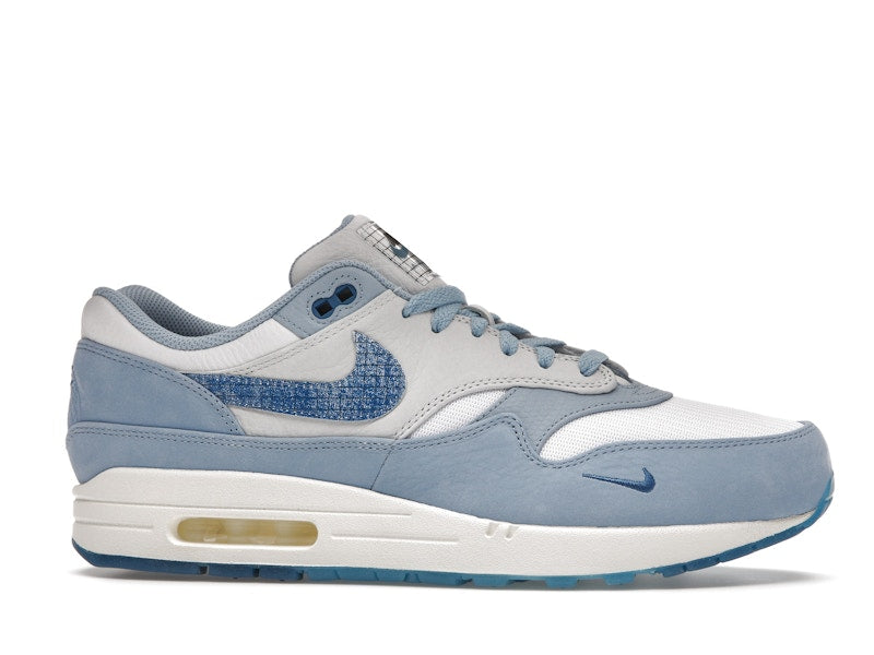 Nike Air Max 1 Premium Blueprint - White/Dark Marina Blue/Leche Blue - DR0448-100 - 01