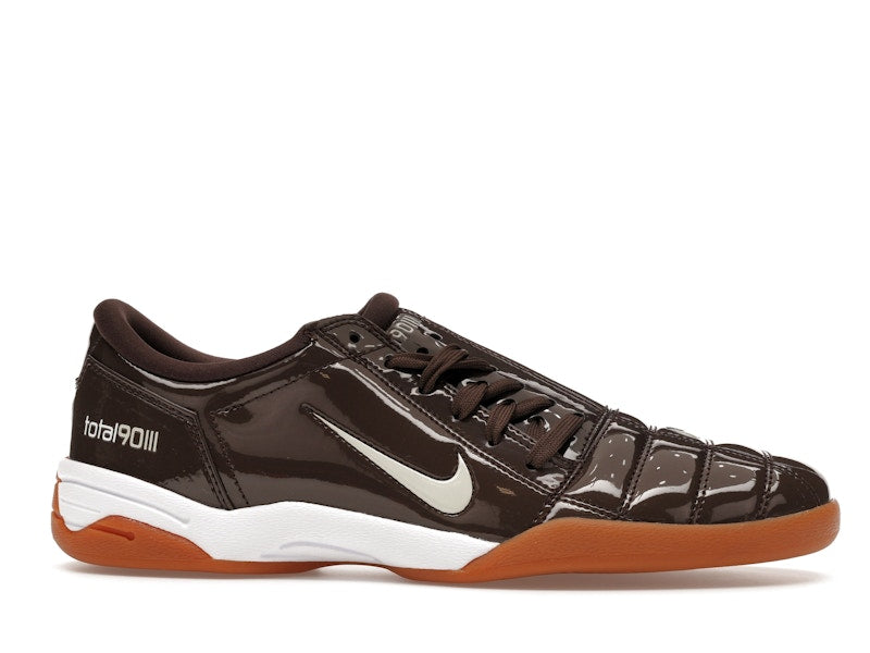 Nike Total 90 3 Patent Baroque Brown (Women's) - Baroque Brown/White/Light Bone/Black - IB5666-202 - 01
