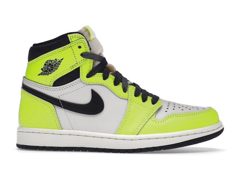 Air Jordan 1 Retro High OG Visionaire - Volt/Black/Sail - 555088-702 - 01