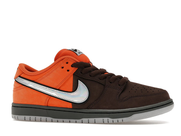 Nike SB Dunk Low Pro Muni Fast Pass - Safety Orange/Wolf Grey/Baroque Brown/Iron Grey/Black - IR1888-800 - 01