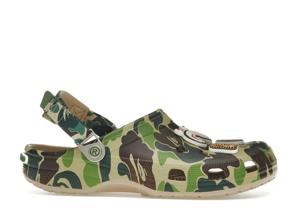 Crocs Classic Clog A Bathing Ape Bape Abc Camo Green - ABC Camo/Green - 209627-212 - 01