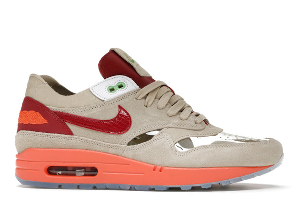Nike Air Max 1 Clot Kiss Of Death (2021) - Net/Deep Red-Orange Blaze - DD1870-100 - 01