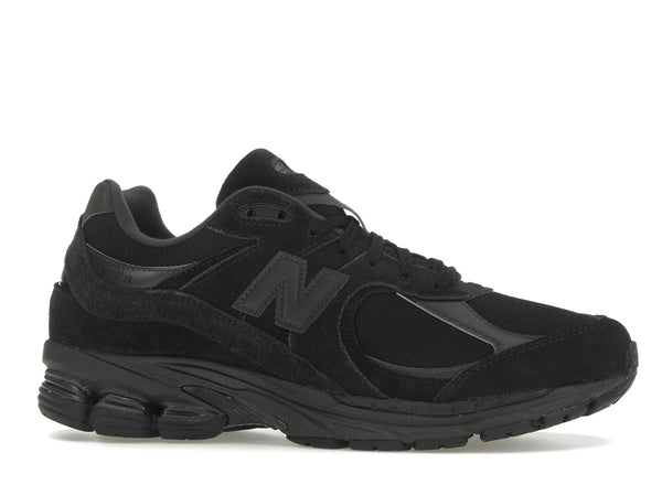 New Balance 2002r Triple Black Suede - Black/Magnet - U2002RBL - 01