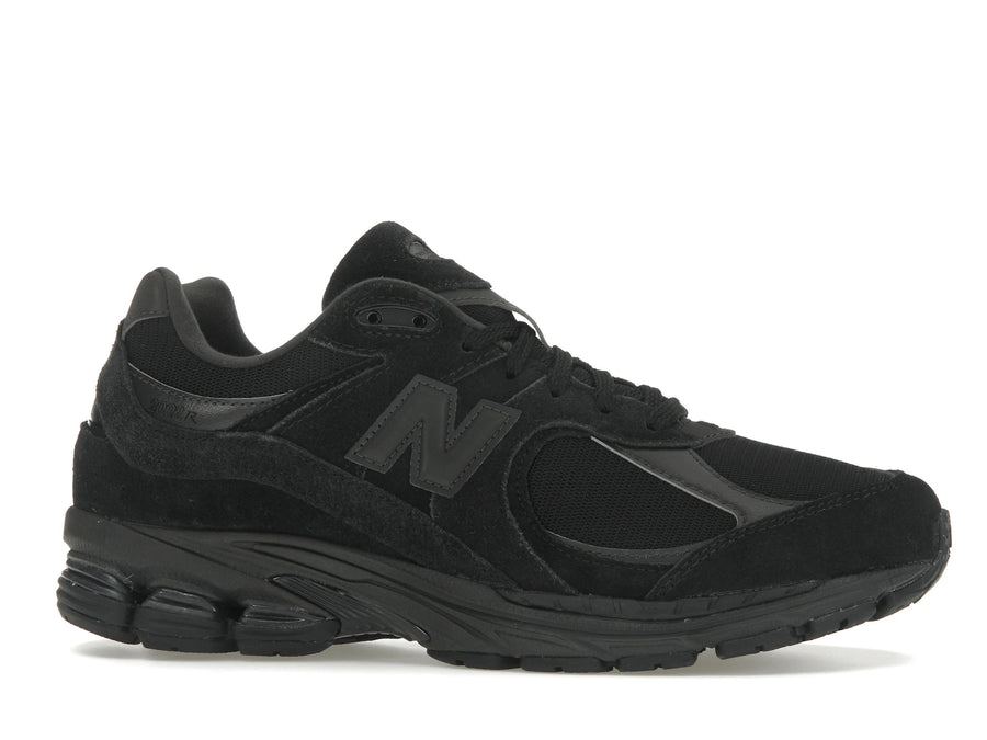 New Balance 2002r Triple Black Suede - Black/Magnet - U2002RBL - 01