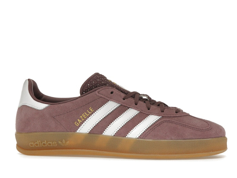 adidas Gazelle Indoor Shadow Fig (Women's) - Shadow Fig/Footwear White/Gum - IH5483 - 01