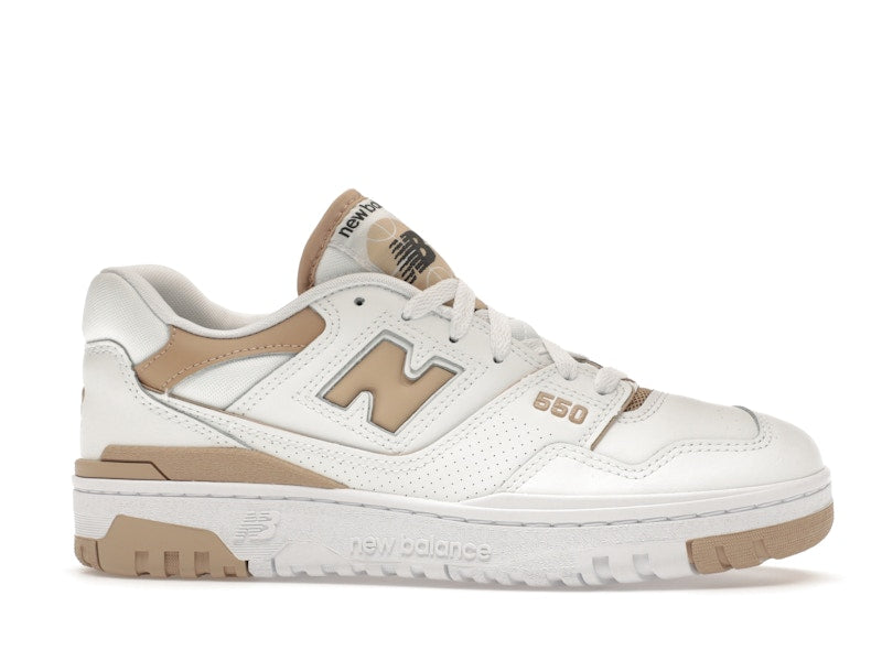 New Balance 550 White Incense (Women's) - White/Incense - BBW550BT - 01