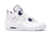 Air Jordan 4 Retro White Court Purple - White/Metallic Silver-Court Purple - CT8527-115 - 01