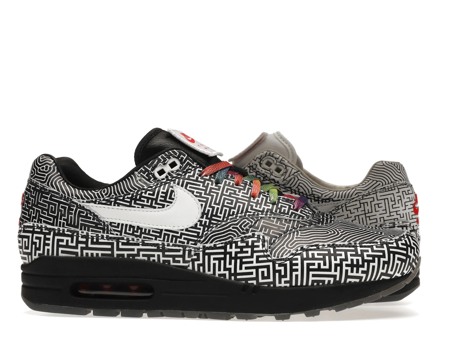 Nike Air Max 1 Tokyo Maze - White/Black-Multi-Color - CI1505-001 - 01