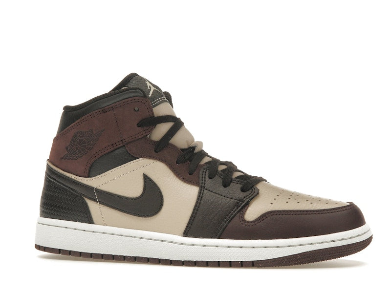 Air Jordan 1 Mid SE Paris Ymca - Velvet Brown/Earth/Sanddrift/Metallic Gold/Summit White - FZ4359-200 - 02