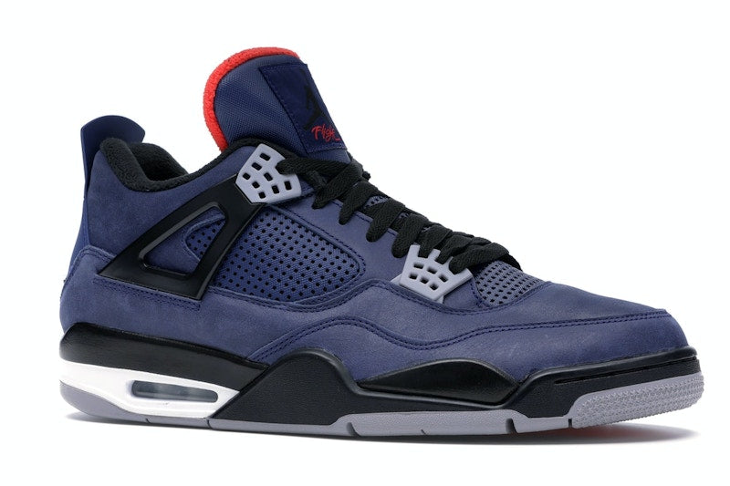 Air Jordan 4 Retro Winter - Loyal Blue/White-Habanero Red-Black - CQ9597-401 - 02