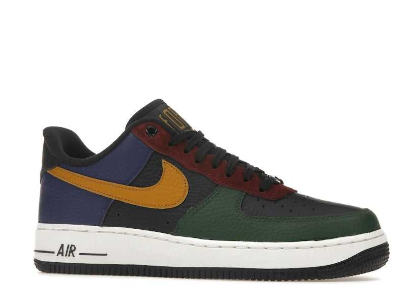 Nike Air Force 1 Low '07 LX Command Force Obsidian Gorge Green (Women's) - Gorge Green/Gold Suede/Obsidian - DR0148-300 - 02