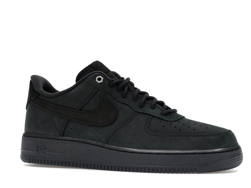Nike Air Force 1 Low '07 WB Triple Black Nubuck - Black/Black - CJ9179-001 - 02