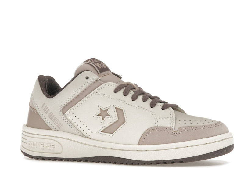 Converse Weapon Ox A Ma Maniére While You Were Sleeping - Cream/Tan-Violet Ore - A13560C - 02