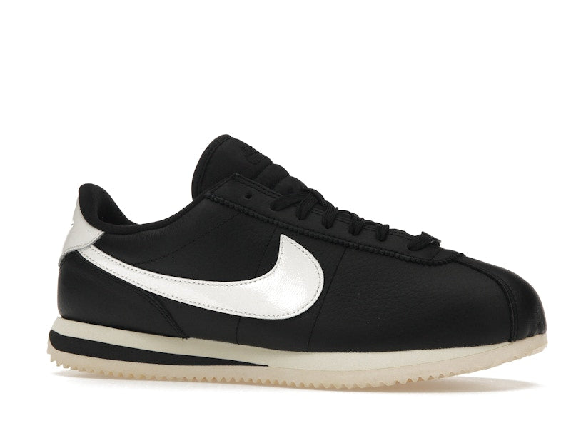 Nike Cortez 23 Premium Black Sail (Women's) - Black/Sail/Alabaster - FB6877-001 - 02