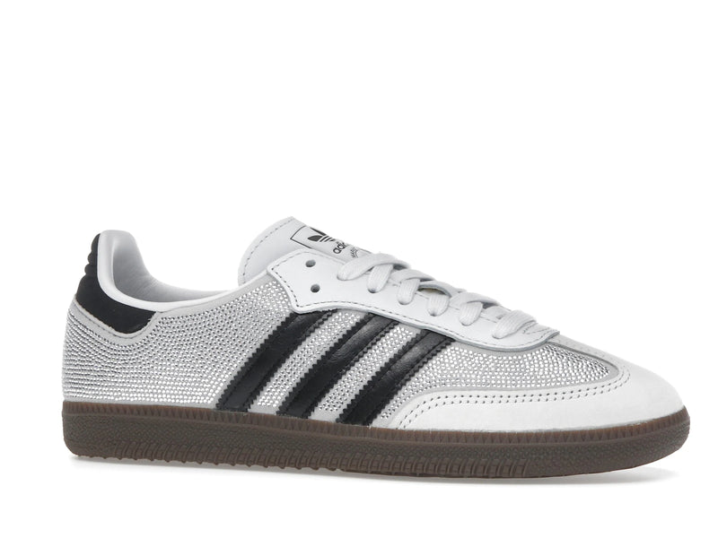 Adidas Samba OG Rhinestone Crystal White Silver - Crystal White/Crystal White/Silver Metallic - IH9055 - 02