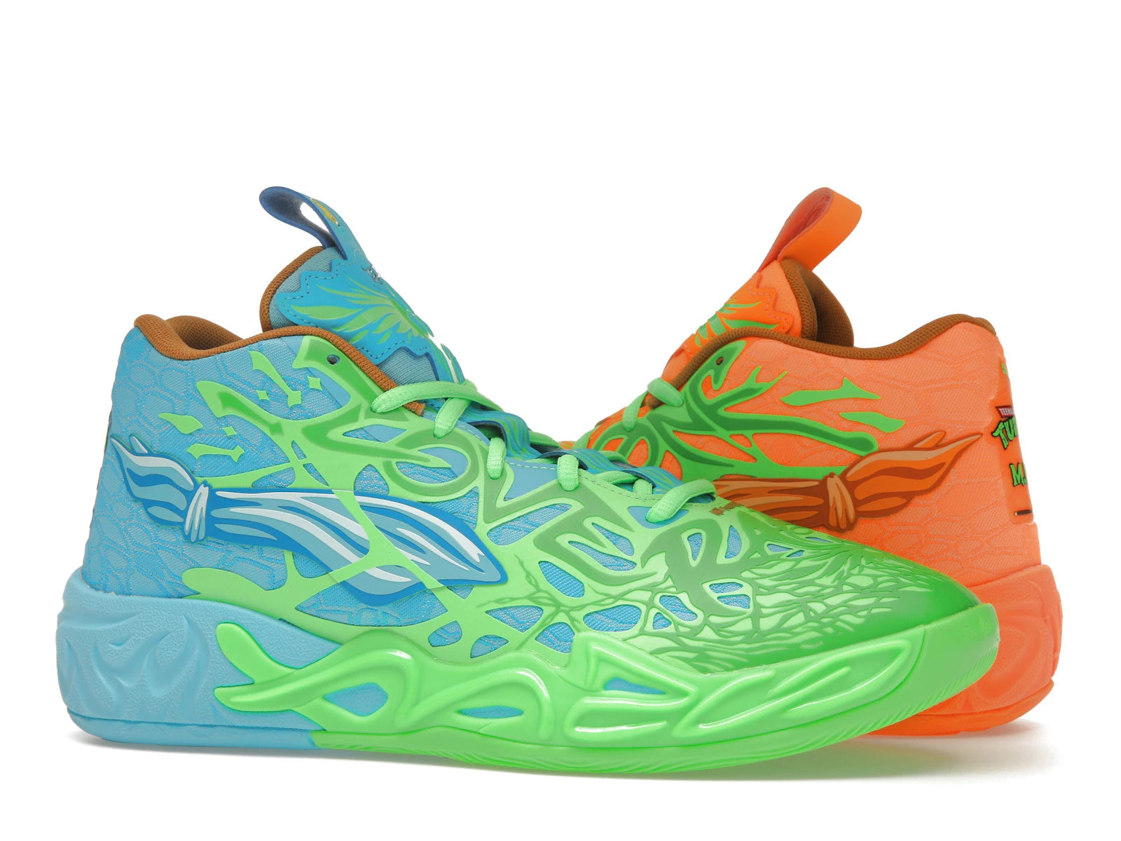 Puma Lamelo Ball Mb04 Teenage Mutant Ninja Turtles Leonardo And Michelangelo - view 2