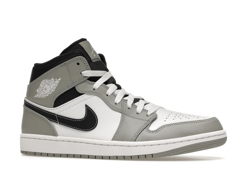 Air Jordan 1 Mid Light Smoke Grey Anthracite - Light Smoke Grey/White/Anthracite - 554724-078 - 02