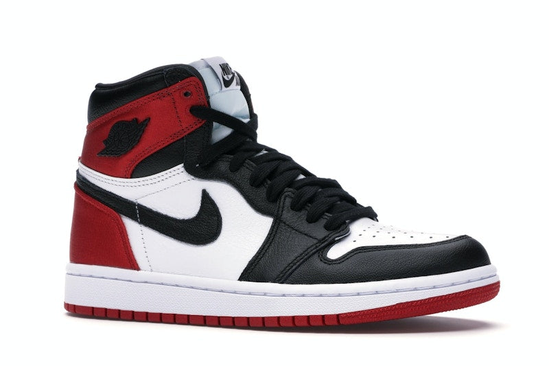 Air Jordan 1 Retro High Satin Black Toe (W) - Black/White-University Red - CD0461-016 - 02