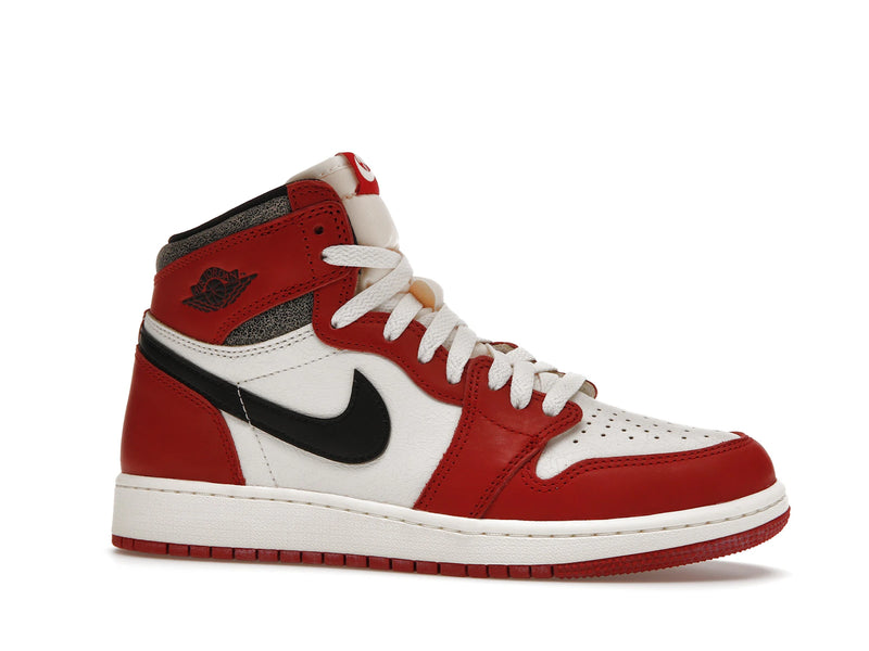 Air Jordan 1 Retro High OG Chicago Reimagined Lost And Found (GS) - Varsity Red/Black-Sail-Muslin - FD1437-612 - 02