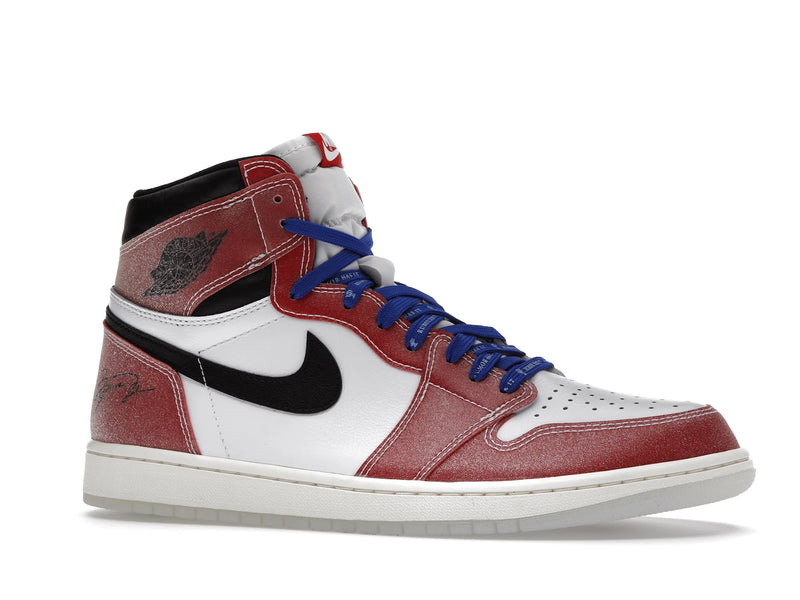 Air Jordan 1 Retro High Trophy Room Chicago Friends And Family (W) Blue Laces - WHITE/VARSITY RED-SAIL-BLACK - DA2728-100 - 02