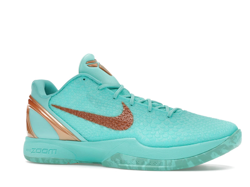 Nike Kobe 6 Protro Jalen Brunson Statue Of Liberty - Hyper Turquoise/Metallic Copper - IQ5774-300 - 02