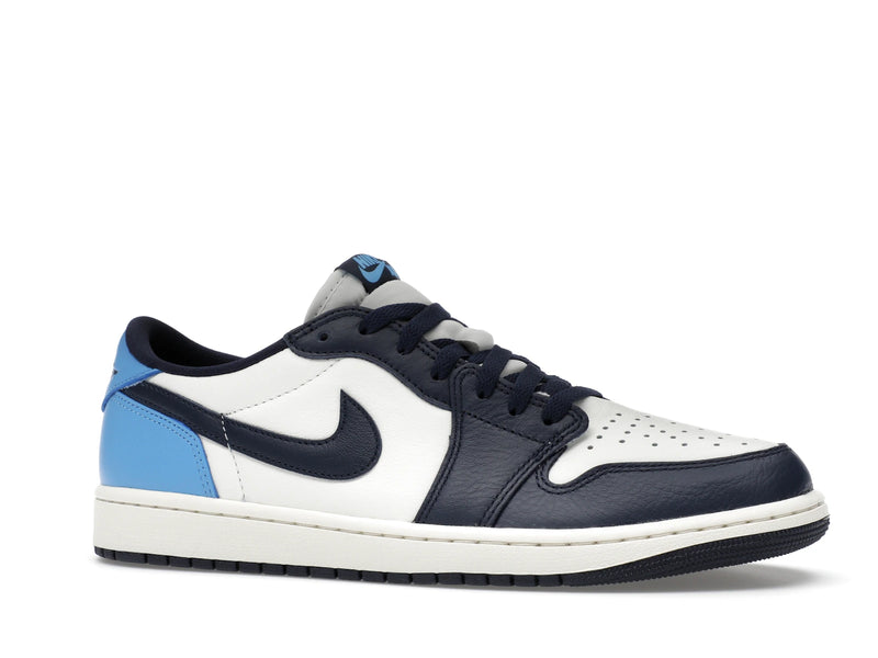 Air Jordan 1 Low OG Obsidian Unc - Obsidian/University Blue-Sail - CZ0790-400 - 02