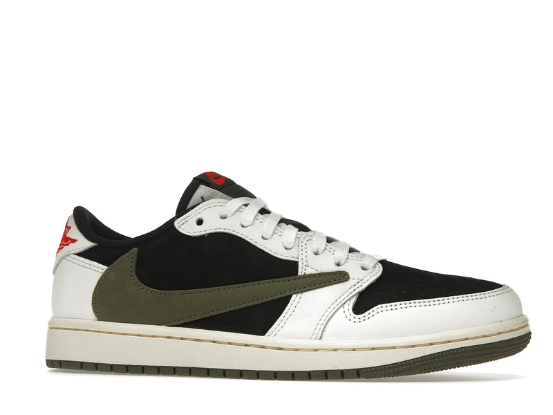 Air Jordan 1 Retro Low OG SP Travis Scott Olive (W) - Sail/University Red/Black/Medium Olive - DZ4137-106 - 02