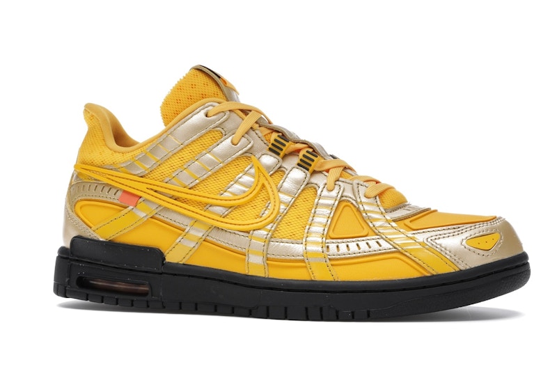 Nike Air Rubber Dunk Off White University Gold - view 2