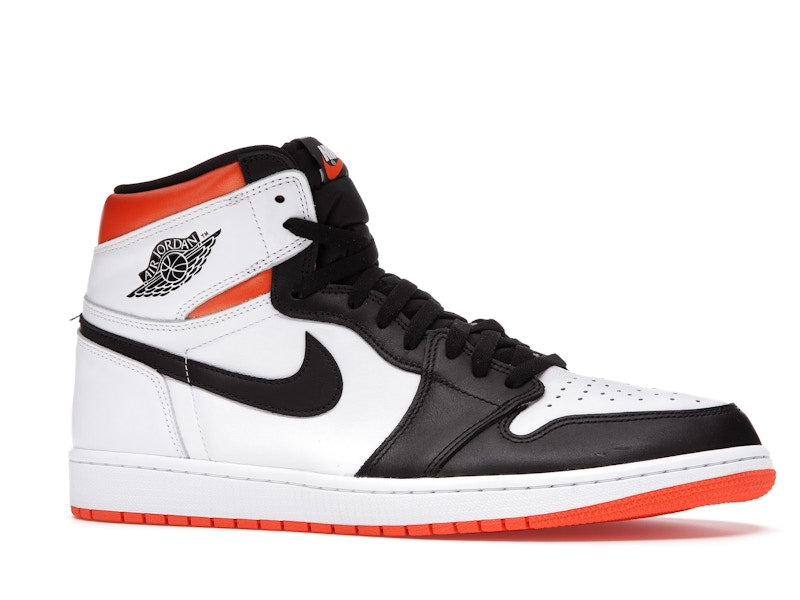 Air Jordan 1 Retro High Electro Orange - White/Electro Orange-Black - 555088-180 - 02
