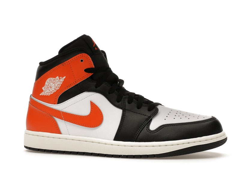 Air Jordan 1 Mid Black Toe Starfish - Starfish/White/Sail/Black - DQ8426-801 - 02