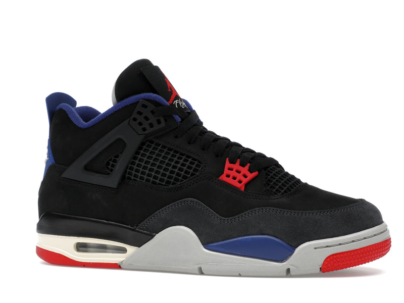 Air Jordan 4 Retro Rare Air - Black/Fire Red/Deep Royal Blue/Dark Smoke Grey/Tech Grey - (White) FV5029-003 - 02