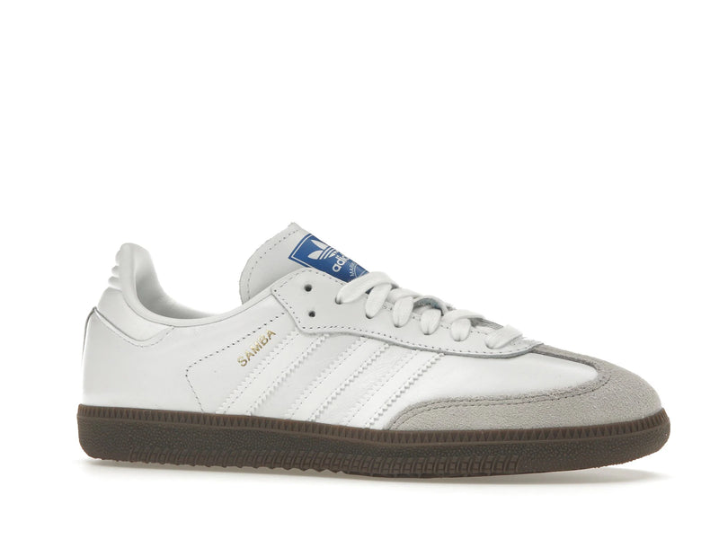 Adidas Samba Cloud White Blue Gum - Cloud White/Cloud White/Gum - IE3439 - 02