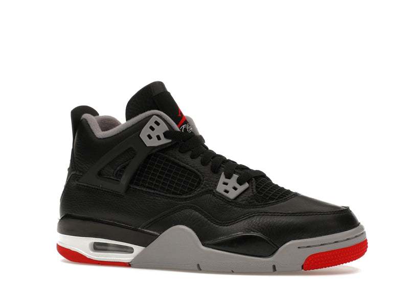 Air Jordan 4 Retro Bred Reimagined (GS) - Black/Cement Grey/Varsity Red/Summit White - FQ8213-006 - 02