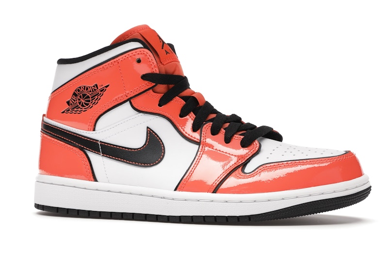Air Jordan 1 Mid SE Turf Orange - vue 2