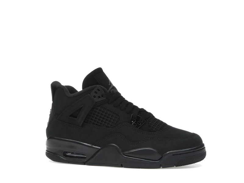 Air Jordan 4 Retro Black Cat - Black/Black/Light Graphite - IB4171-010 - 02