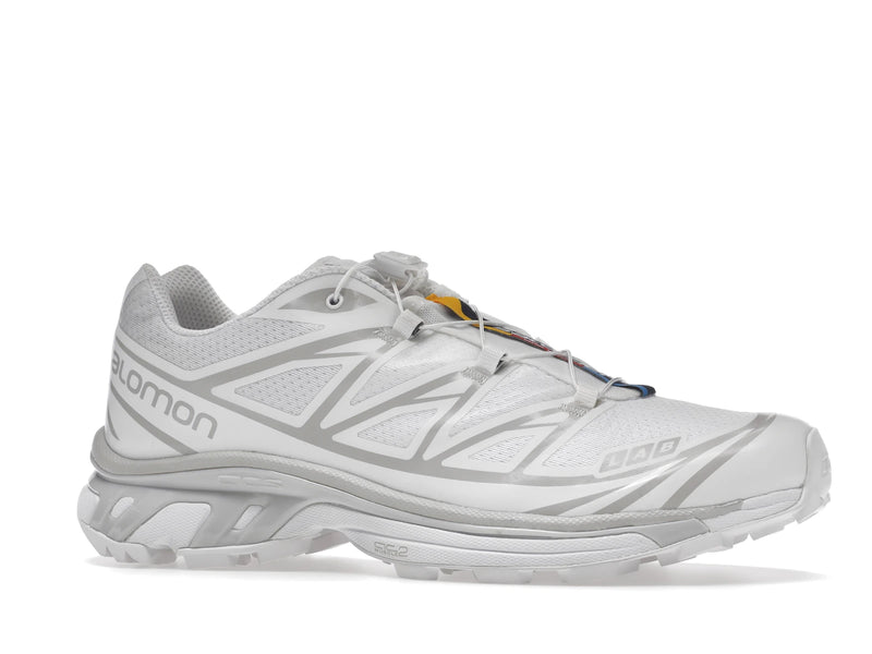 Salomon XT 6 White Lunar Rock - White/White/Lunar Rock - L41252900 - 02