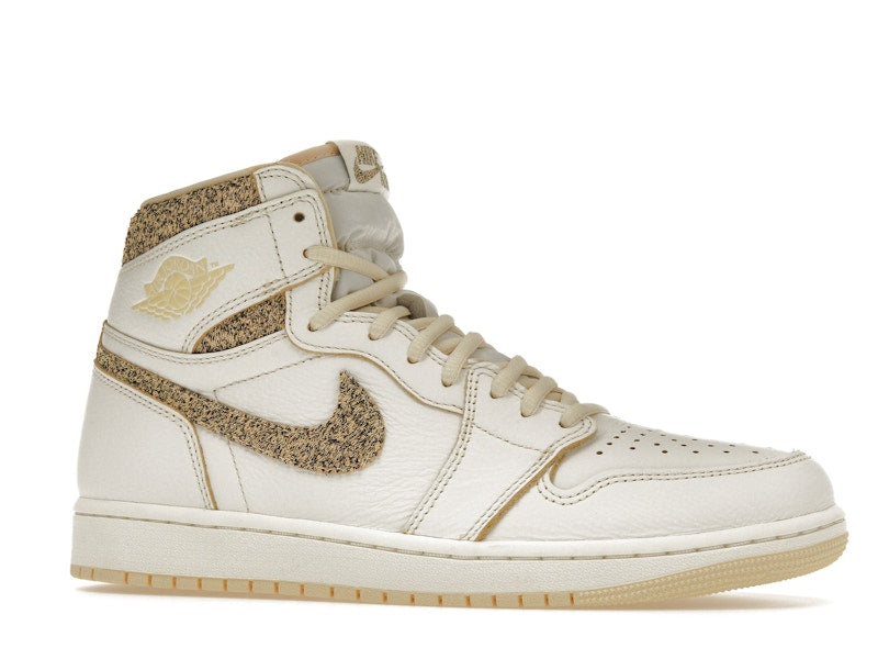 Air Jordan 1 Retro High OG Craft Vibrations Of Naija - Sail/Pale Vanilla-Black - FD8631-100 - 02