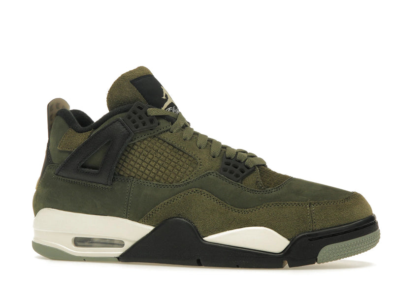 Air Jordan 4 Retro SE Craft Medium Olive - Medium Olive/Pale Vanilla/Khaki/Black/Sail - FB9927-200 - 02