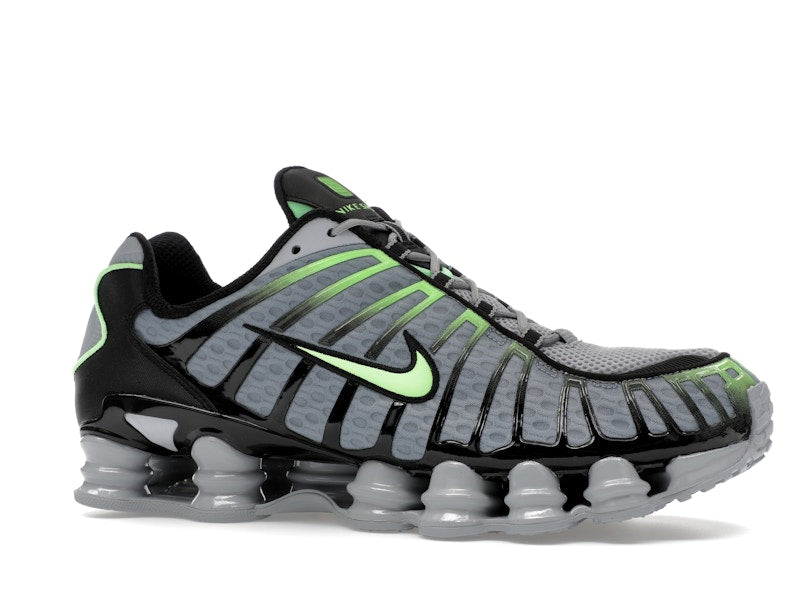 Nike Shox Tl Wolf Grey Lime Blast - Wolf Grey/Lime Blast-Black - AV3595-005 - 02