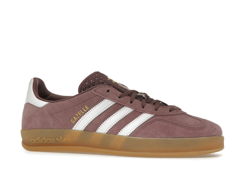 adidas Gazelle Indoor Shadow Fig (Women's) - Shadow Fig/Footwear White/Gum - IH5483 - 02