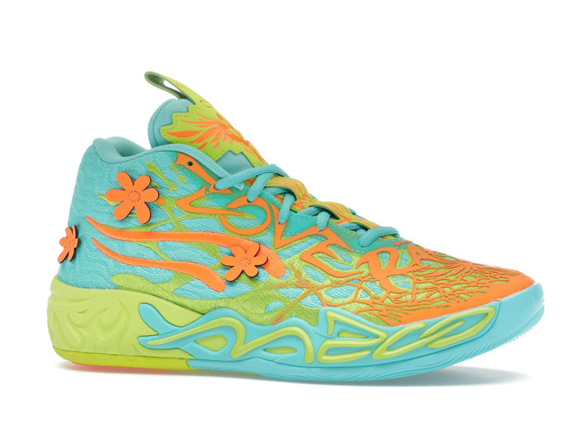 Puma Lamelo Ball Mb04 Scooby Doo - Aquatic/Lime Smash/Heat Fire - 310776-01 - 02